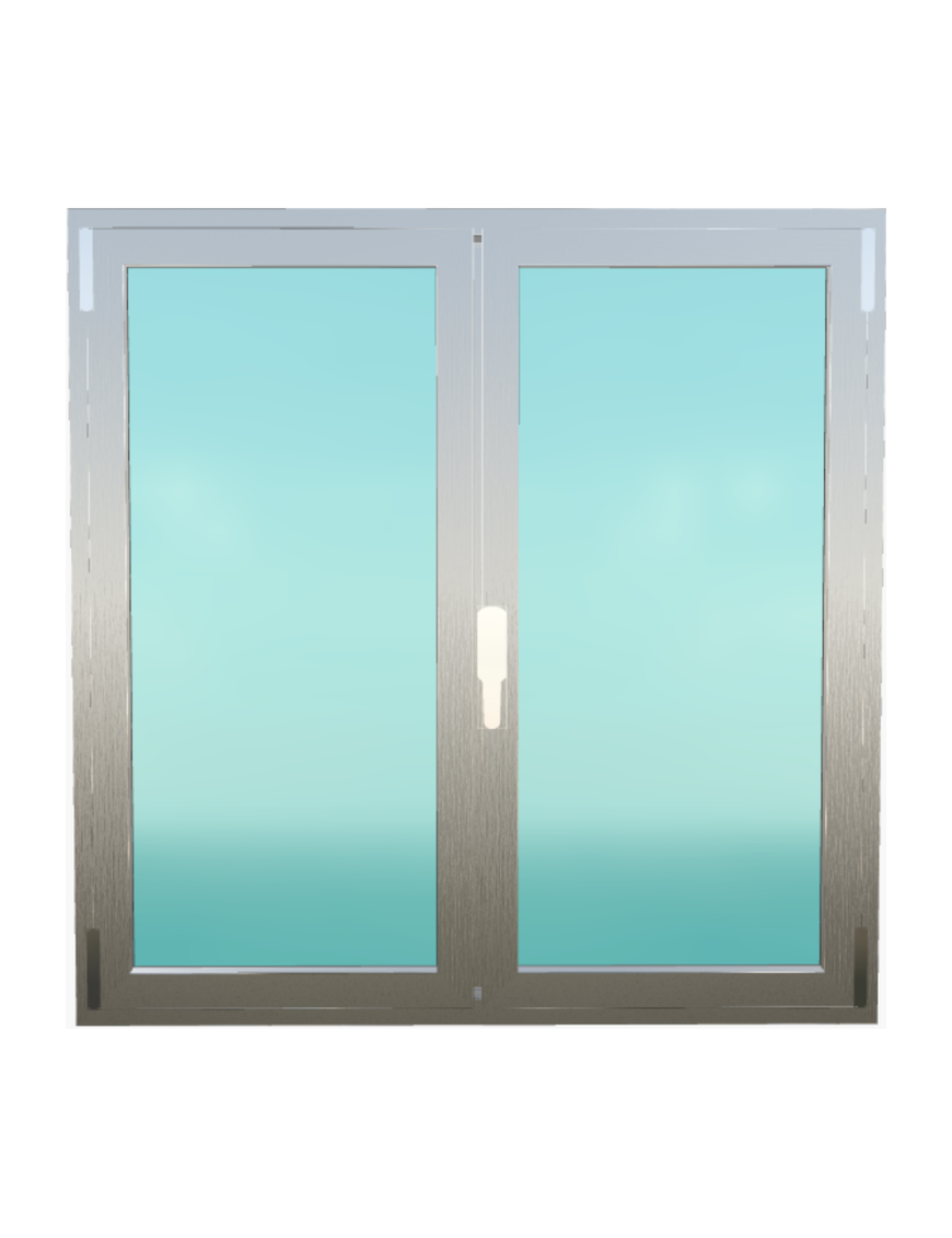 Custom Aluminum Window 2 Sheets COR 2300