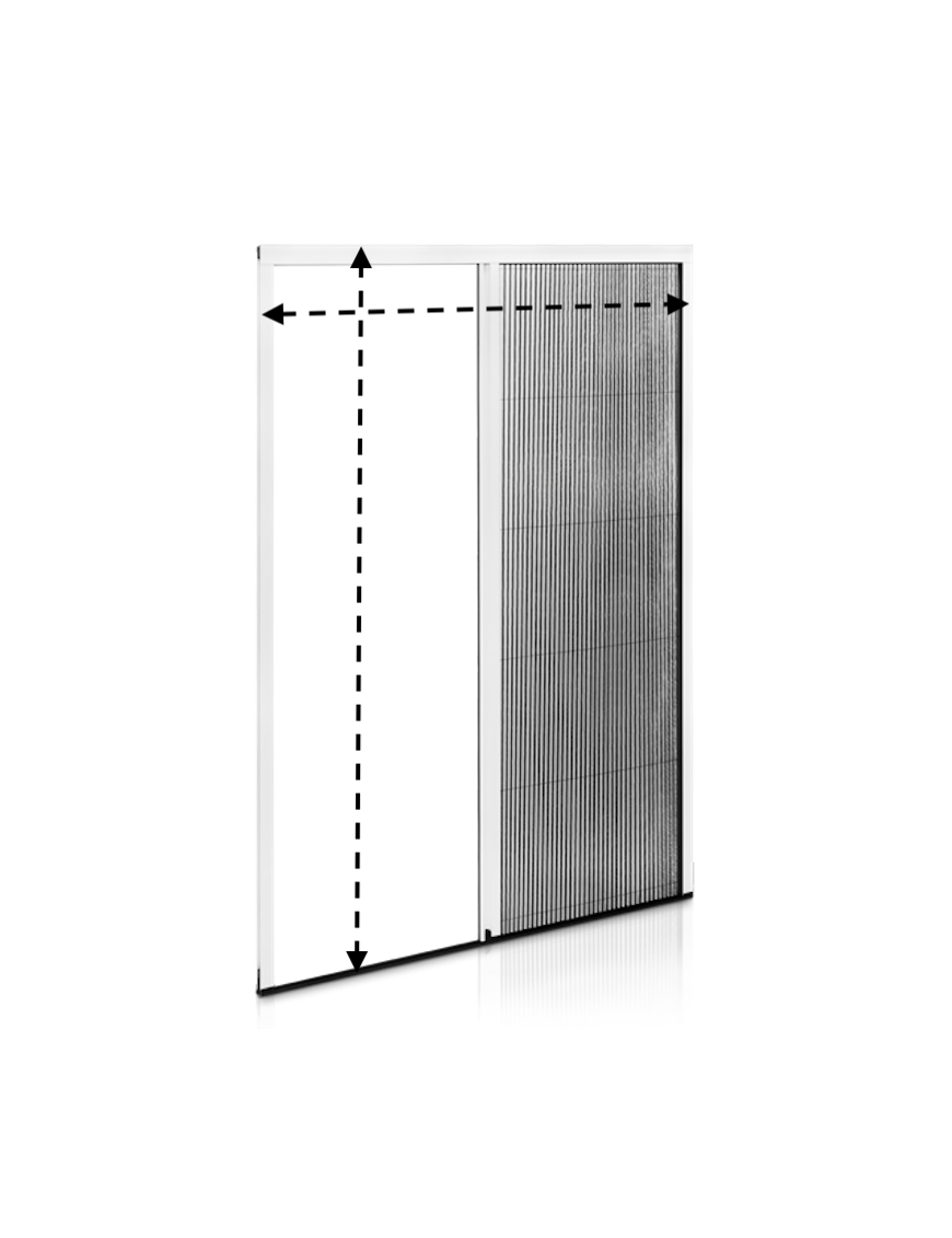 Custom Simple Side Pleated Mosquito Net