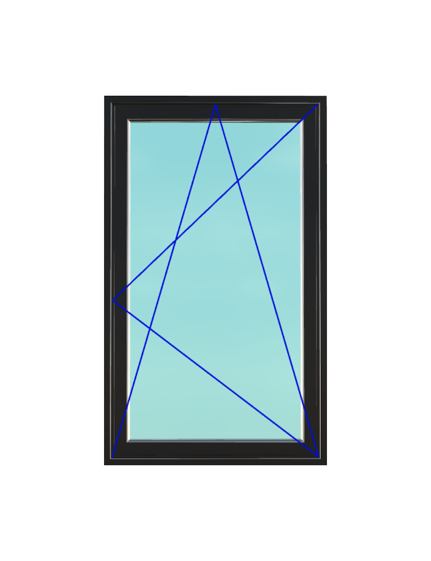 Custom Aluminum Window 1 Sheet SG54RPT