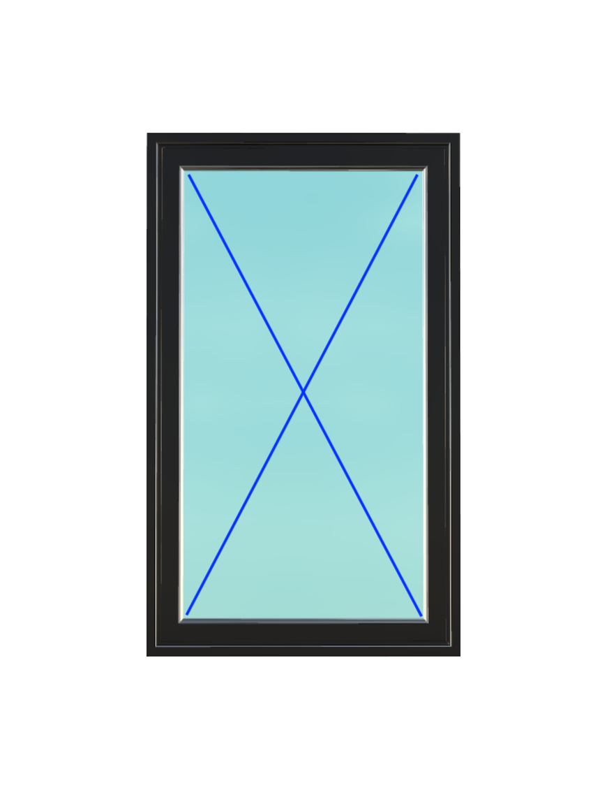 Custom Aluminum Fixed Window SG64RPT