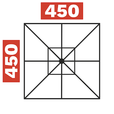 450x450 (cm)